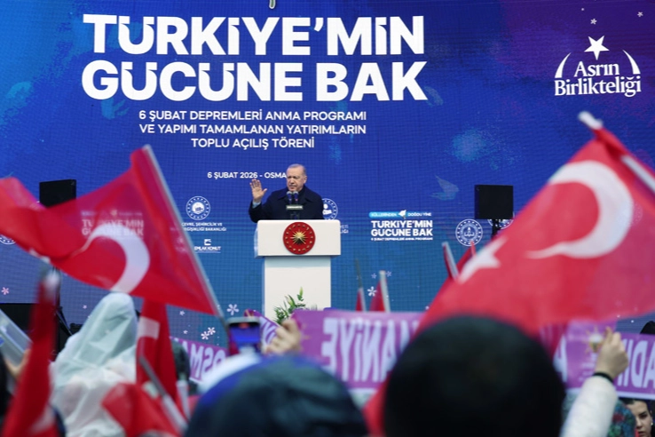 Cumhurbaşkanı Erdoğan: 86 milyon olarak k&uuml;llerimizden yeniden doğduk