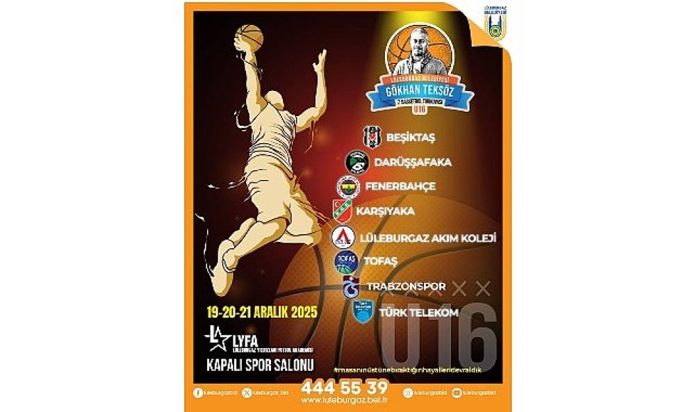 7. G&ouml;khan Teks&ouml;z Basketbol Turnuvası başlıyor 