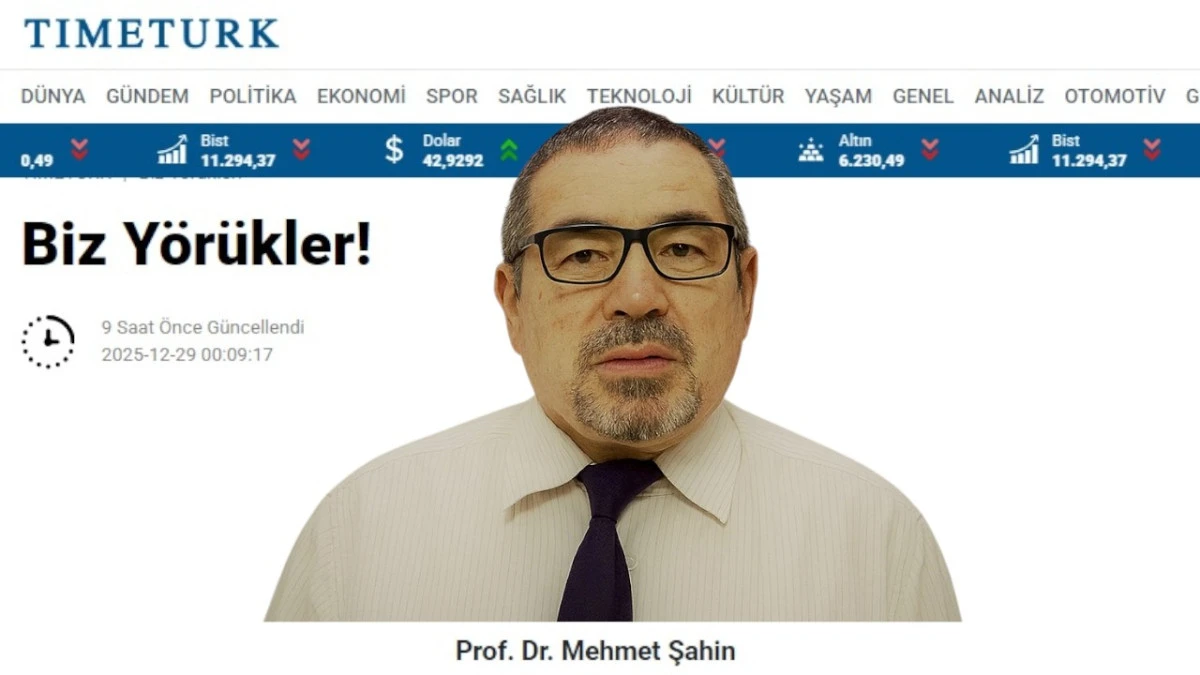 Biz Y&ouml;r&uuml;kler!