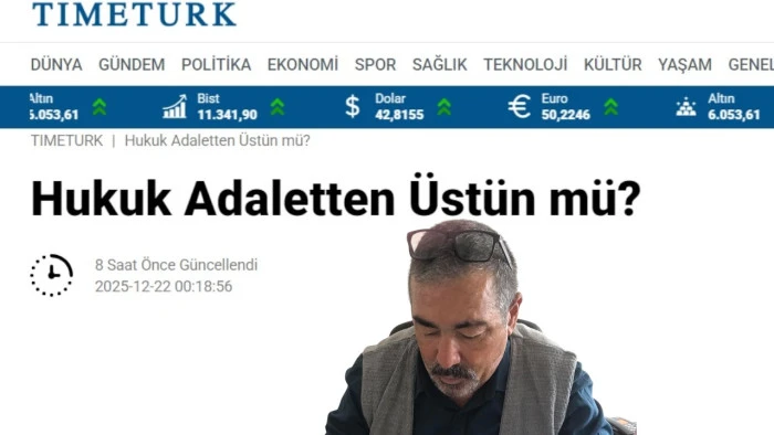 Hangisi &Uuml;st&uuml;n? Hukuk mu? Adalet mi?